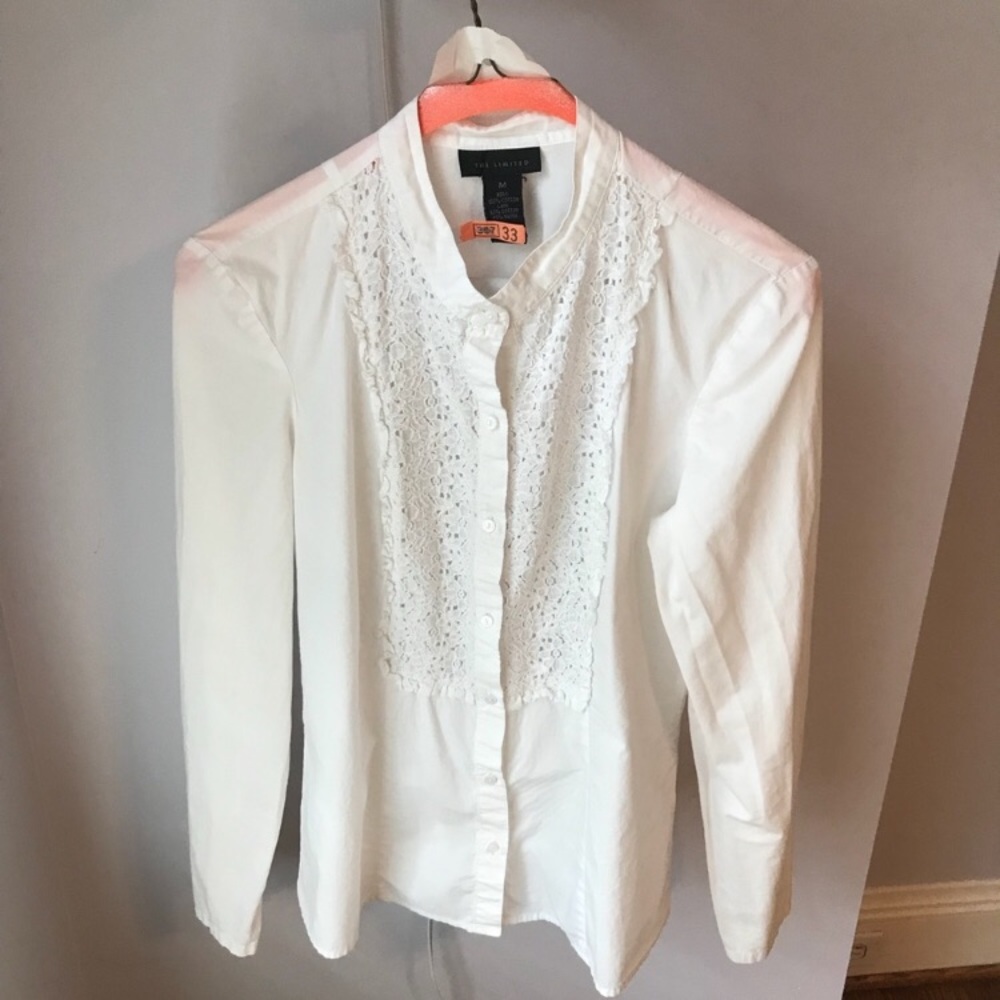The limited white button down